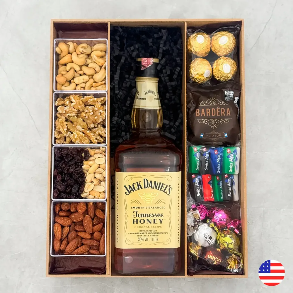 Box Unique Choco – Whisky Jack Daniel’s Honey