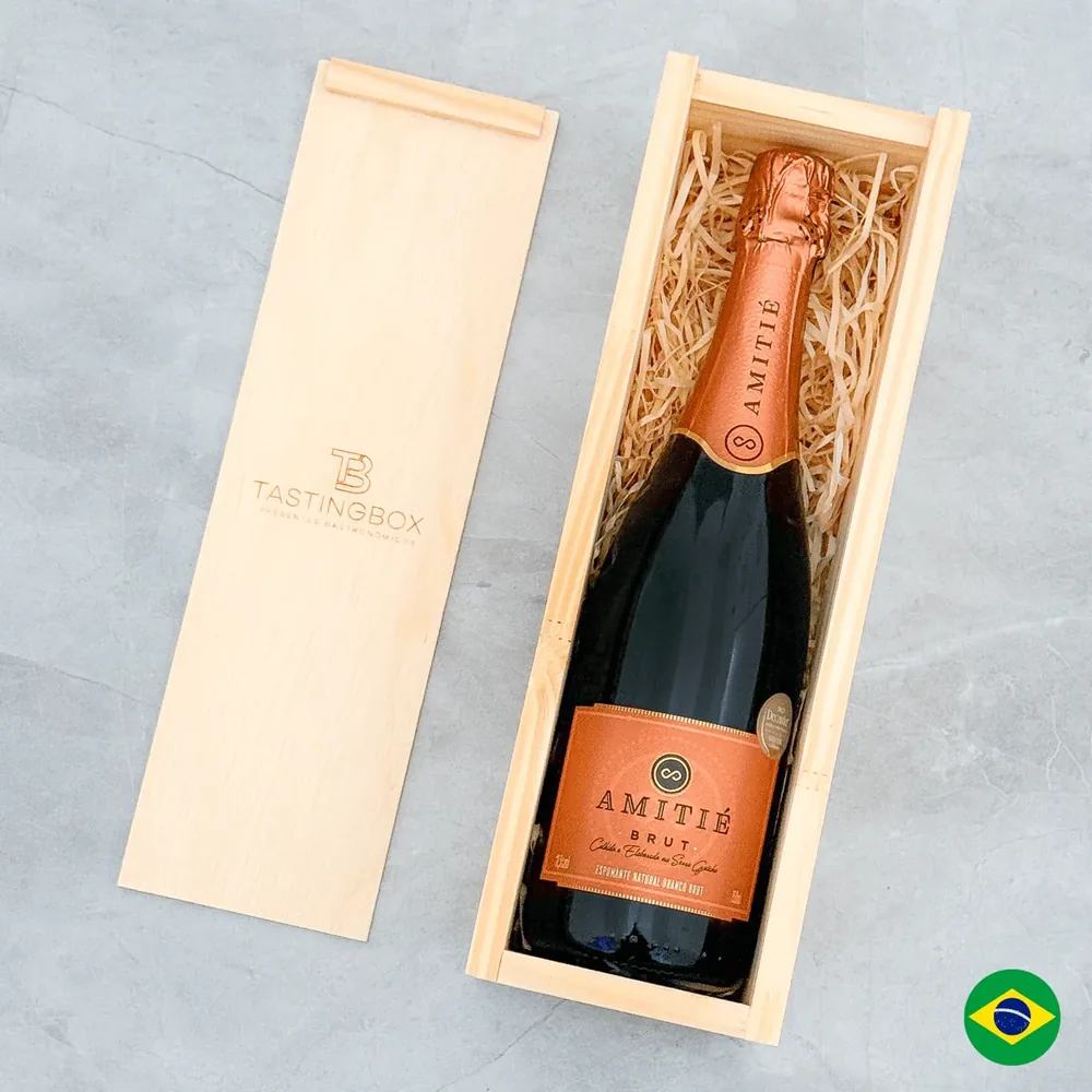 Espumante Amitié Brut – Caixa de Presente